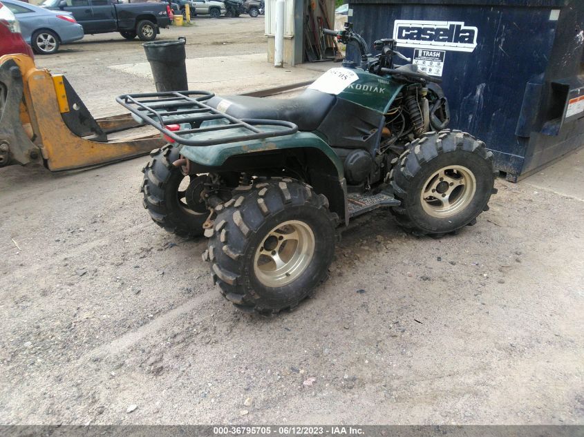 2004 YAMAHA YFM400 FW 5Y4AJ06Y3YA018224