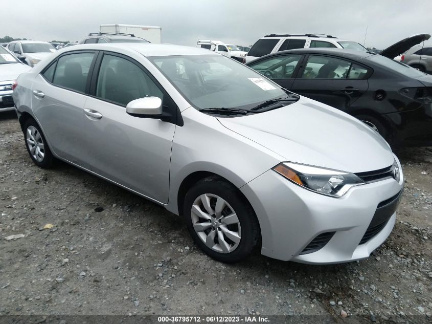 2015 TOYOTA COROLLA L/LE/S/S PLUS/LE PLUS - 2T1BURHE1FC417322