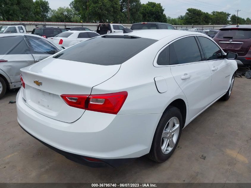 2022 CHEVROLET MALIBU LS - 1G1ZB5ST1NF186232