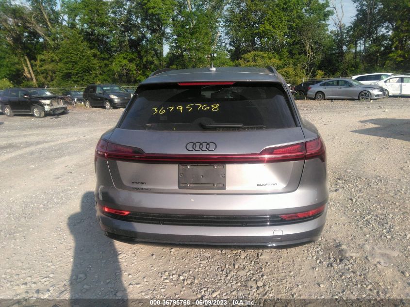 2022 AUDI E-TRON PREMIUM PLUS WA1LAAGE5NB010319