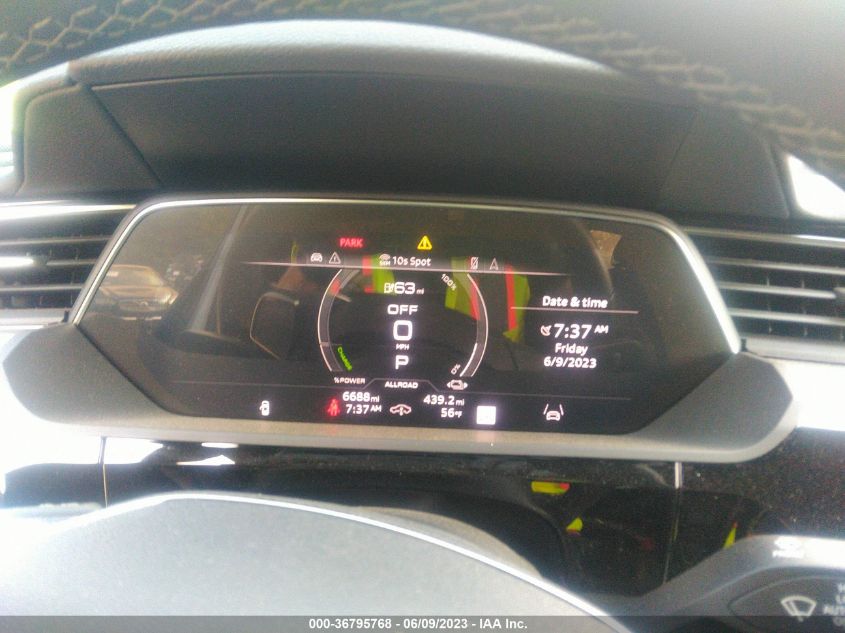 2022 AUDI E-TRON PREMIUM PLUS WA1LAAGE5NB010319