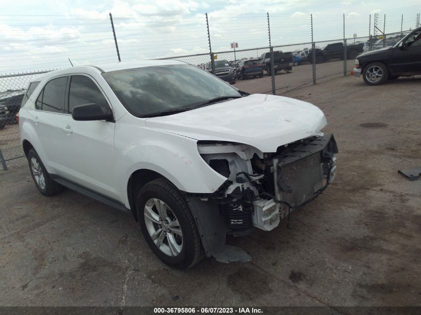 2017 CHEVROLET EQUINOX LS - 2GNALBEK8H1528300