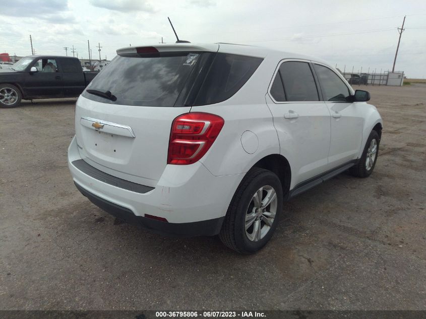 2017 CHEVROLET EQUINOX LS - 2GNALBEK8H1528300