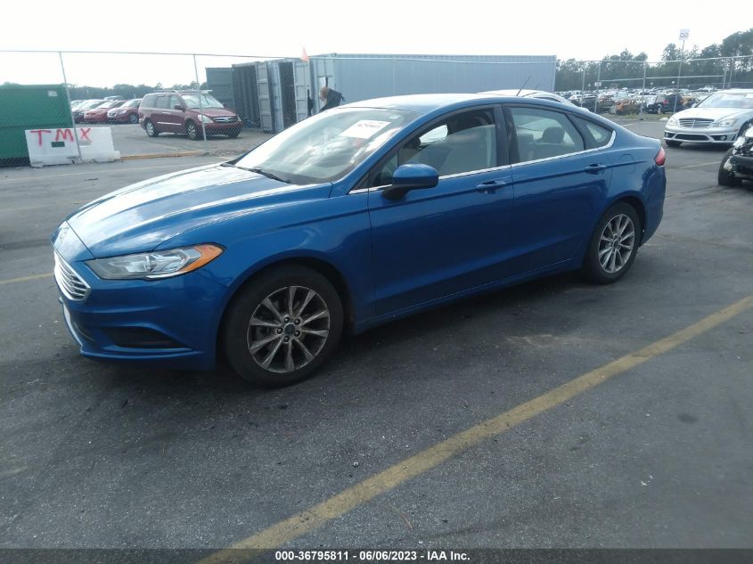 2017 FORD FUSION SE - 3FA6P0H79HR217717