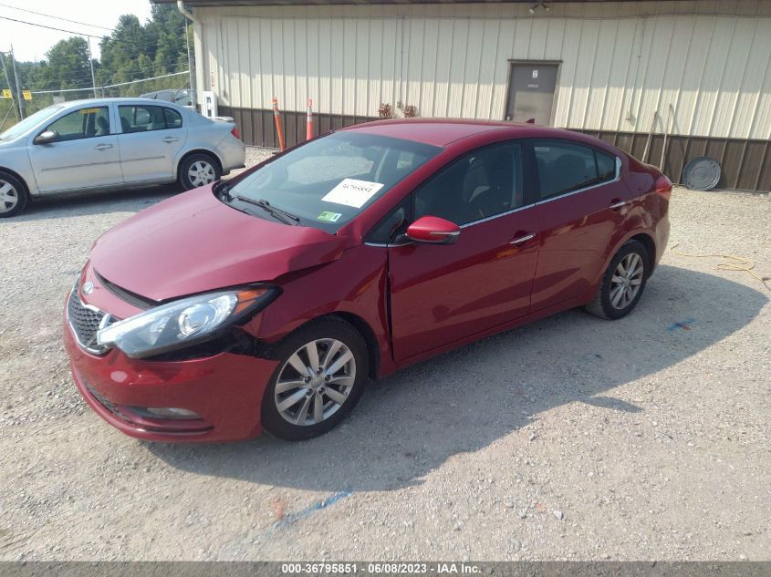 2014 KIA FORTE EX - KNAFX4A81E5053508