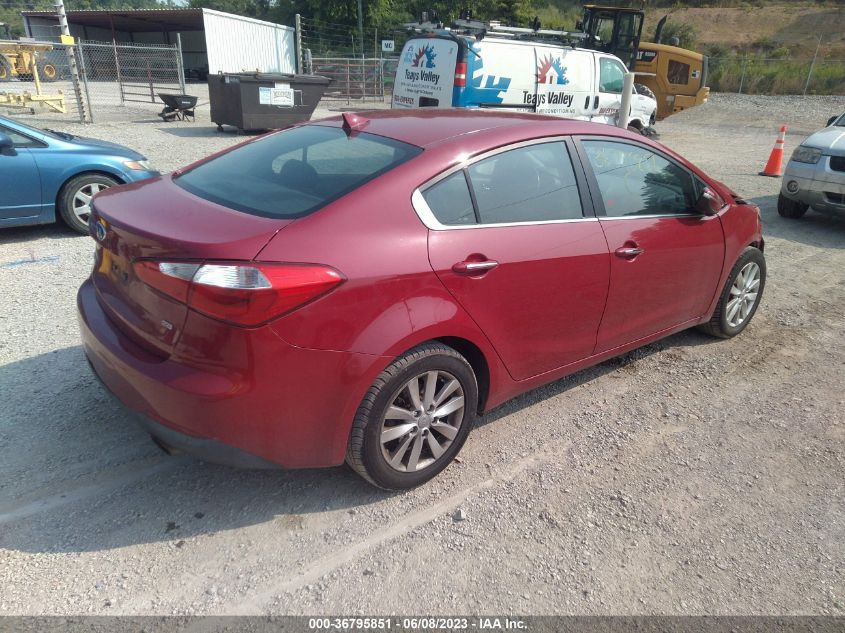 2014 KIA FORTE EX - KNAFX4A81E5053508