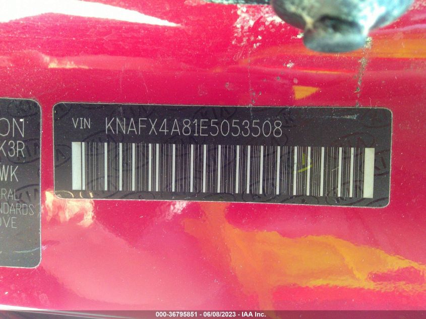 2014 KIA FORTE EX - KNAFX4A81E5053508
