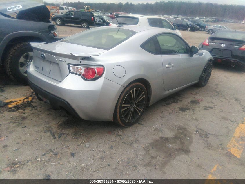 2013 SUBARU BRZ LIMITED - JF1ZCAC17D2604234