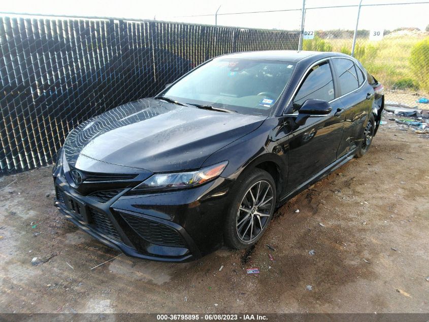 2022 TOYOTA CAMRY SE/SE NIGHT SHADE - 4T1G11AK5NU633770