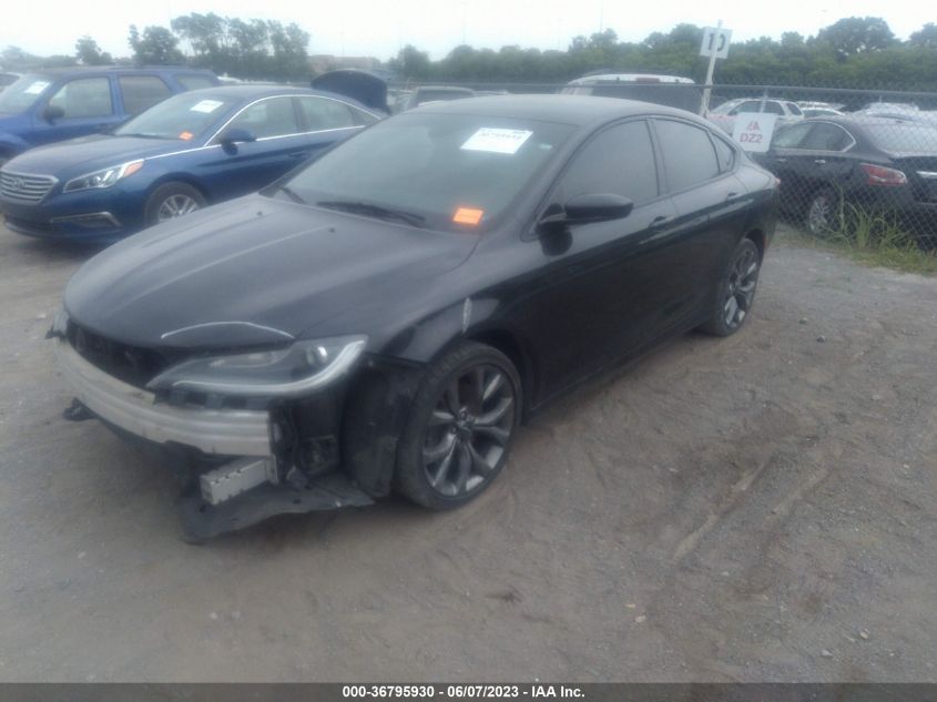 2015 CHRYSLER 200 S - 1C3CCCBG7FN642876