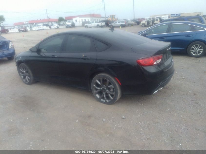 2015 CHRYSLER 200 S - 1C3CCCBG7FN642876