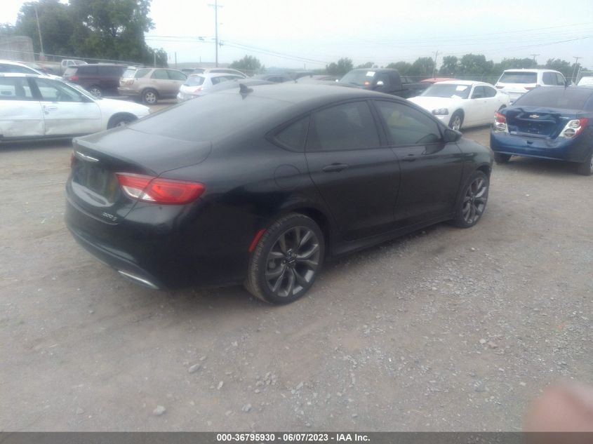 2015 CHRYSLER 200 S - 1C3CCCBG7FN642876