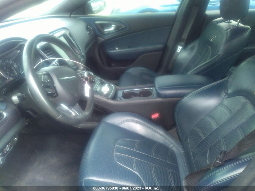 2015 CHRYSLER 200 S - 1C3CCCBG7FN642876