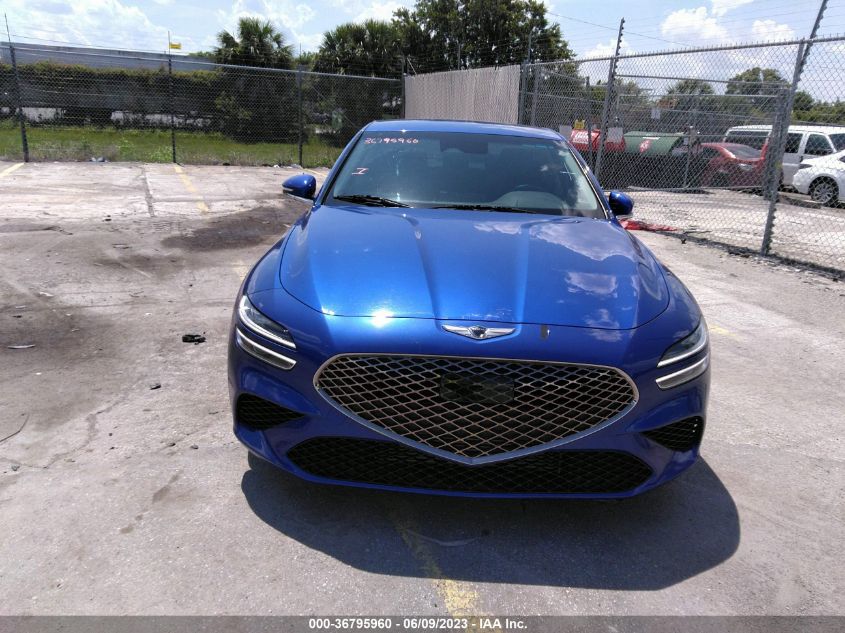 2022 GENESIS G70 2.0T - KMTG34TA0NU092066