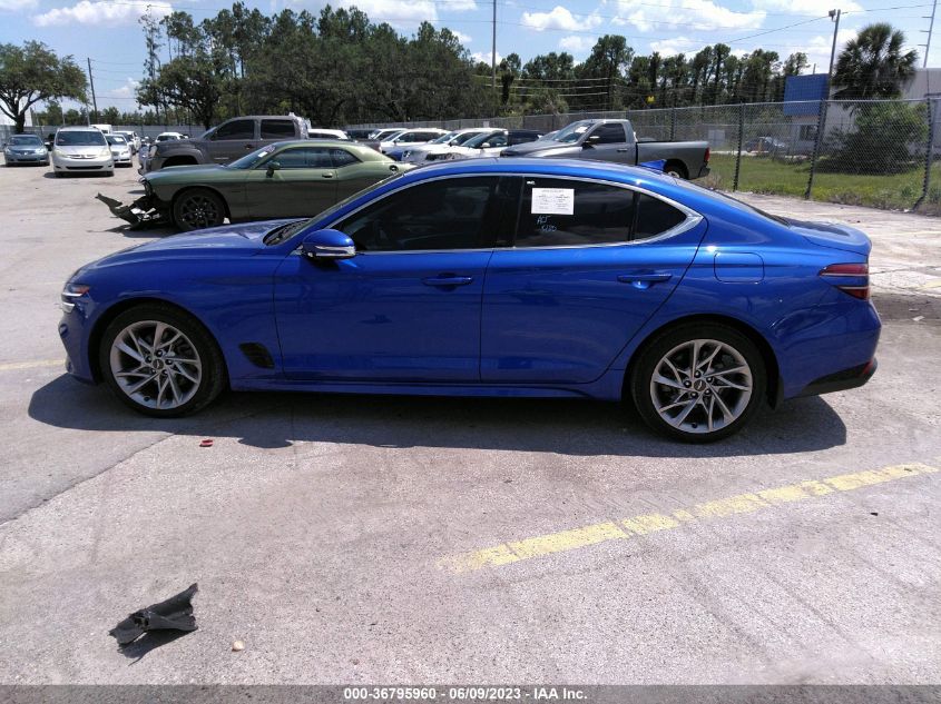 2022 GENESIS G70 2.0T - KMTG34TA0NU092066