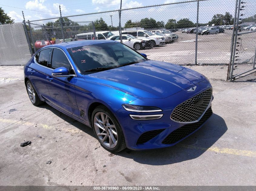 2022 GENESIS G70 2.0T - KMTG34TA0NU092066