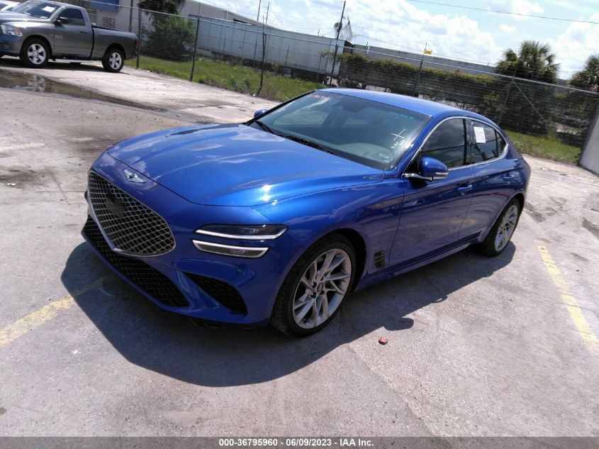 2022 GENESIS G70 2.0T - KMTG34TA0NU092066