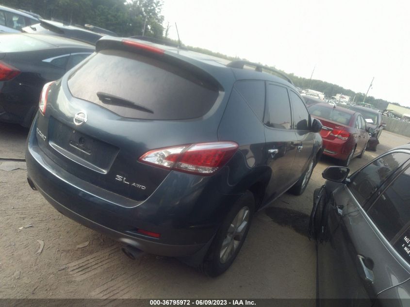 2013 NISSAN MURANO SL - JN8AZ1MW0DW305164