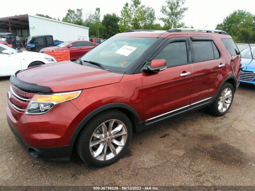 2014 FORD EXPLORER LIMITED - 1FM5K7F88EGA57966
