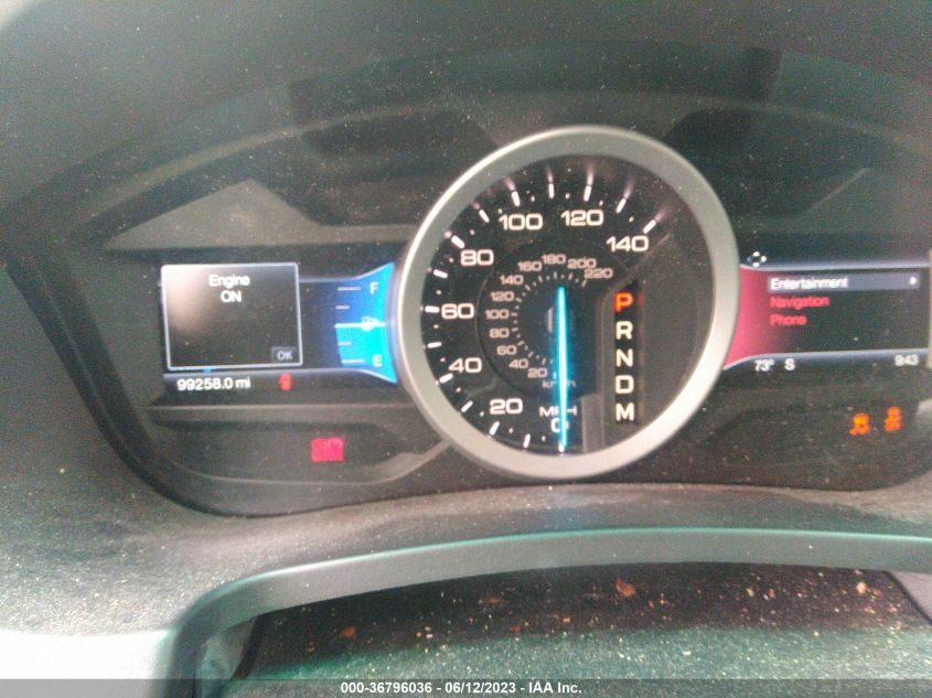 2014 FORD EXPLORER LIMITED - 1FM5K7F88EGA57966
