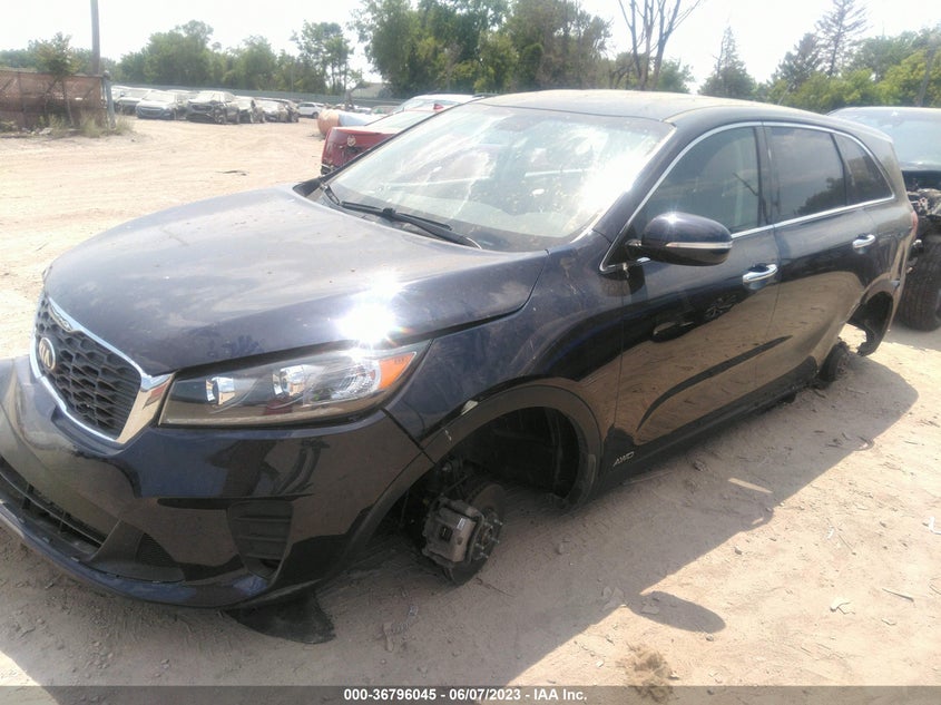 VIN 5XYPGDA32LG666012 2020 KIA SORENTO LX