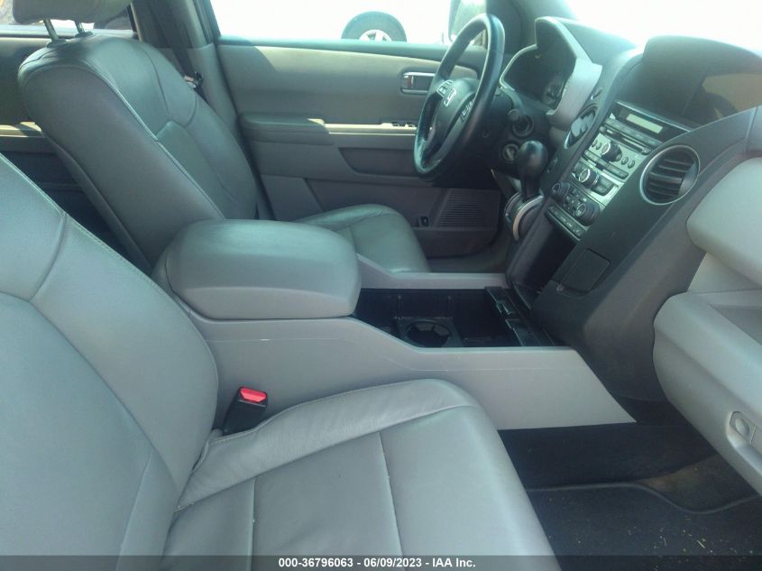 2013 HONDA PILOT EXL - 5FNYF4H56DB050336