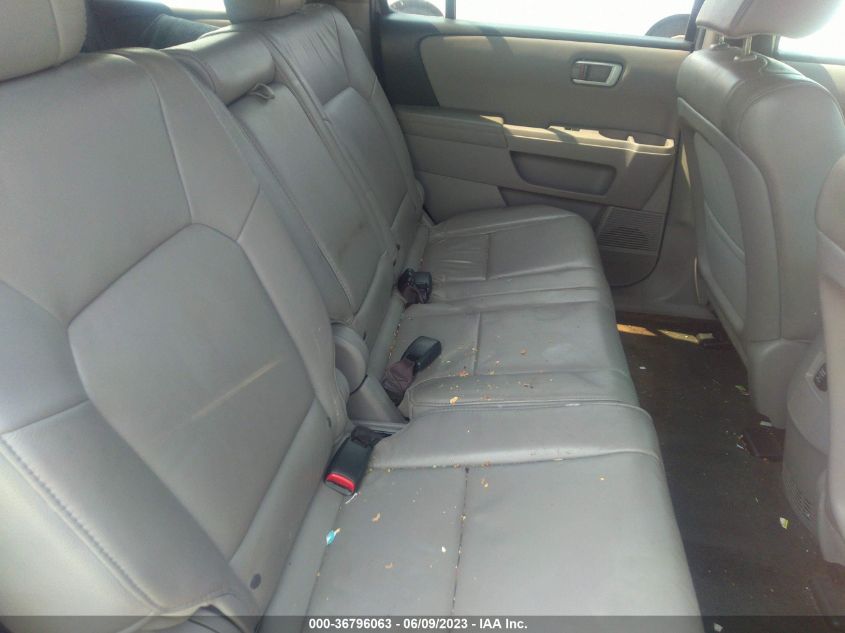 2013 HONDA PILOT EXL - 5FNYF4H56DB050336