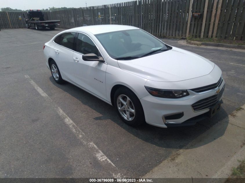 2016 CHEVROLET MALIBU LS - 1G1ZC5ST6GF216793