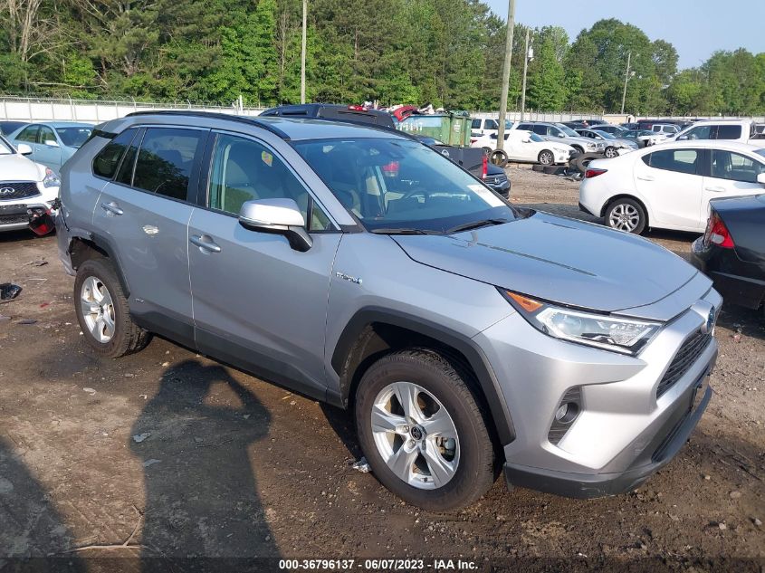 2021 TOYOTA RAV4 HYBRID XLE - 4T3RWRFV4MU014000