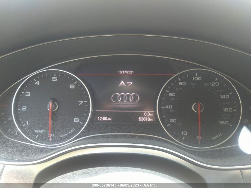 2017 AUDI A7 PREMIUM PLUS WAUW2AFC6HN040137