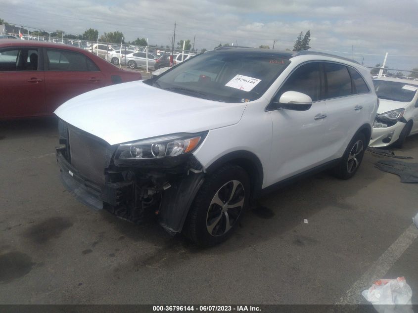 2016 KIA SORENTO EX - 5XYPH4A50GG137436