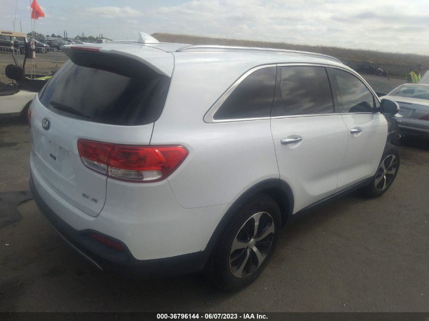 2016 KIA SORENTO EX - 5XYPH4A50GG137436