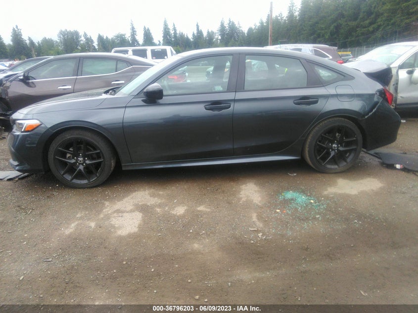 VIN 2HGFE2F59NH586616 2022 HONDA CIVIC SEDAN SPORT