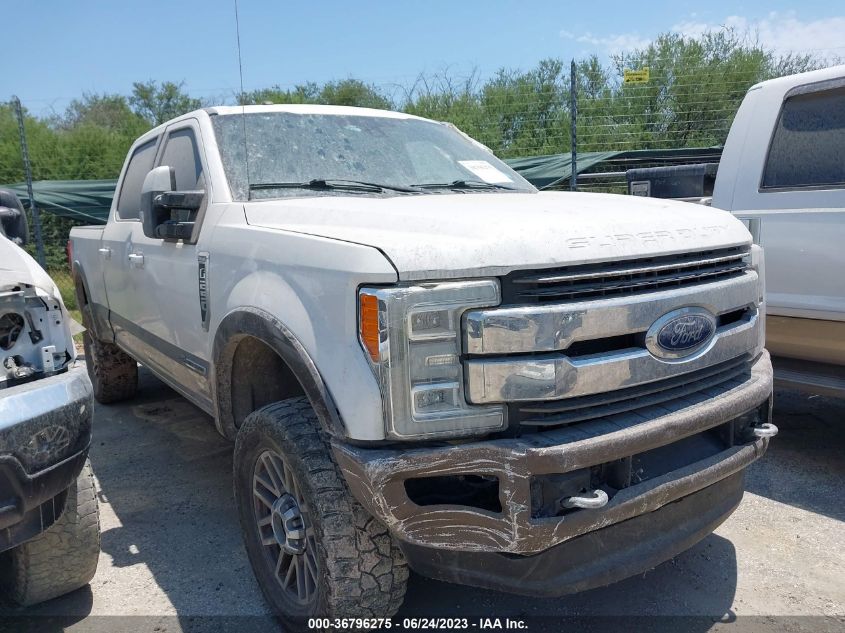 2017 FORD SUPER DUTY F-250 SRW LARIAT/PLATINUM - 1FT7W2BTXHEB34285