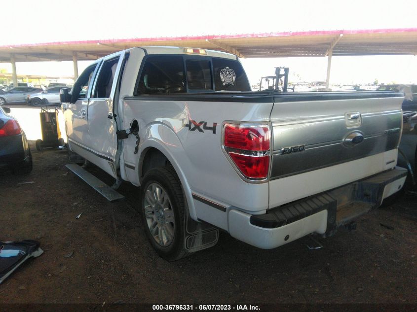 2013 FORD F-150 XL/XLT/FX4/LARIAT - 1FTFW1EF3DFA55721