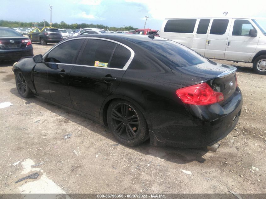 2013 INFINITI G37 SEDAN JOURNEY - JN1CV6AP0DM713754