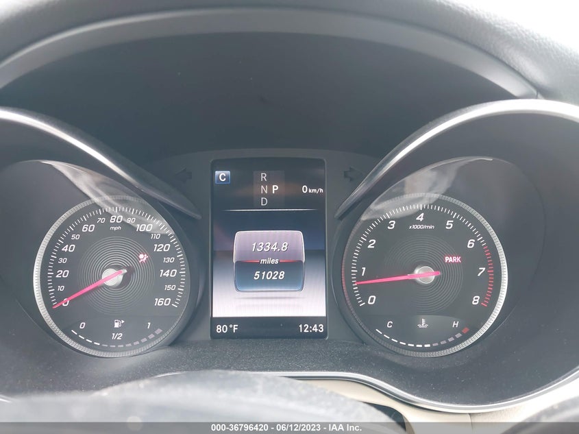VIN 55SWF4JB1JU272882 2018 MERCEDES-BENZ C-CLASS C 300