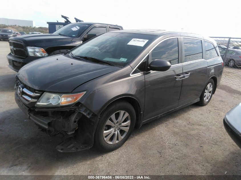 2014 HONDA ODYSSEY EX-L - 5FNRL5H61EB109094
