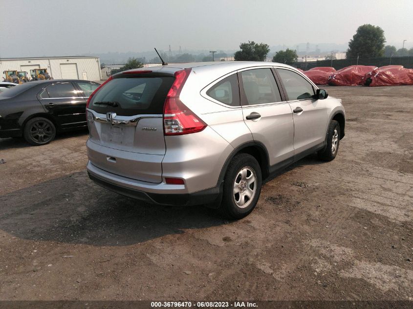 2015 HONDA CR-V LX - 5J6RM4H34FL068997