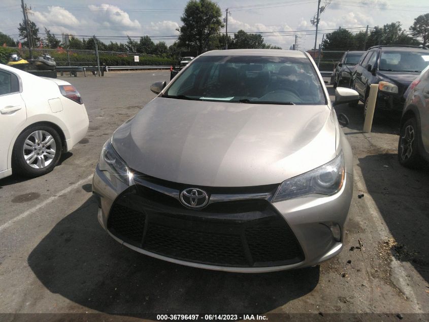 2016 TOYOTA CAMRY SE - 4T1BF1FK1GU588530