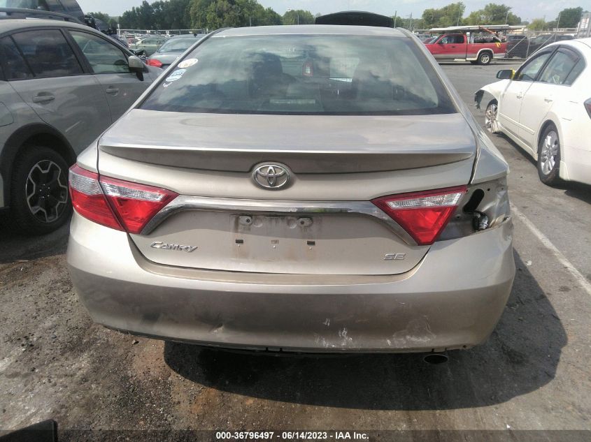 2016 TOYOTA CAMRY SE - 4T1BF1FK1GU588530