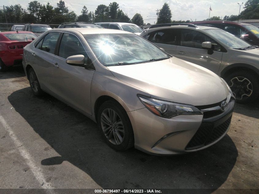 2016 TOYOTA CAMRY SE - 4T1BF1FK1GU588530