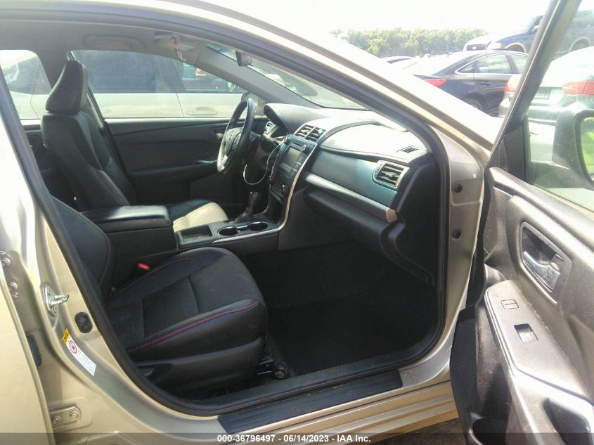 2016 TOYOTA CAMRY SE - 4T1BF1FK1GU588530