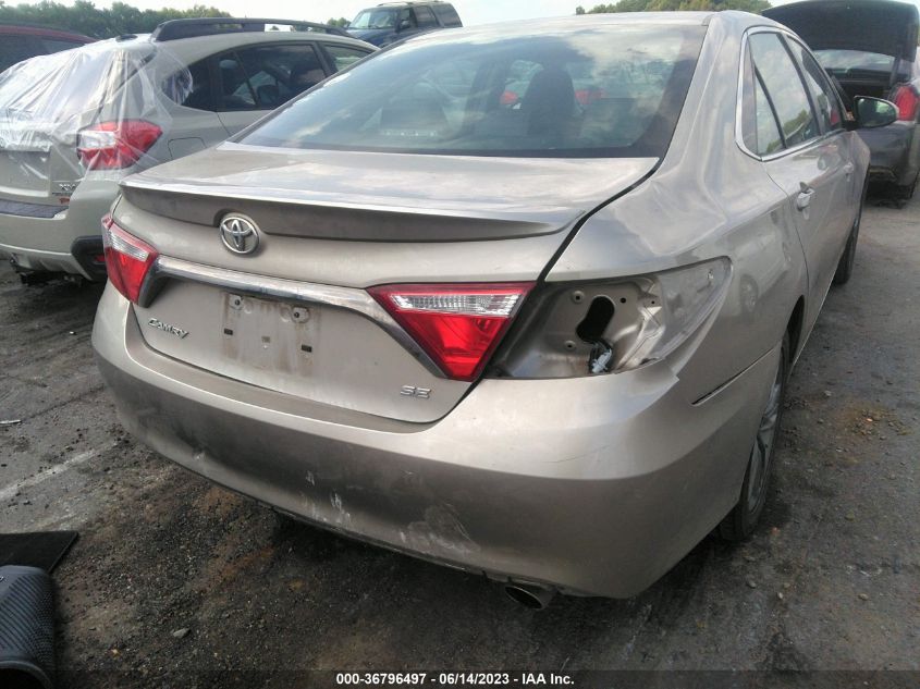 2016 TOYOTA CAMRY SE - 4T1BF1FK1GU588530