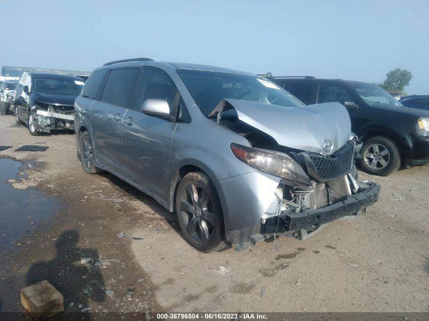 2015 TOYOTA SIENNA SE - 5TDXK3DC7FS616895