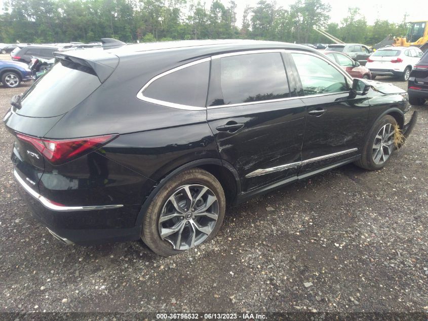 5J8YE1H46NL042956 Acura MDX W/TECHNOLOGY PACKAGE 4