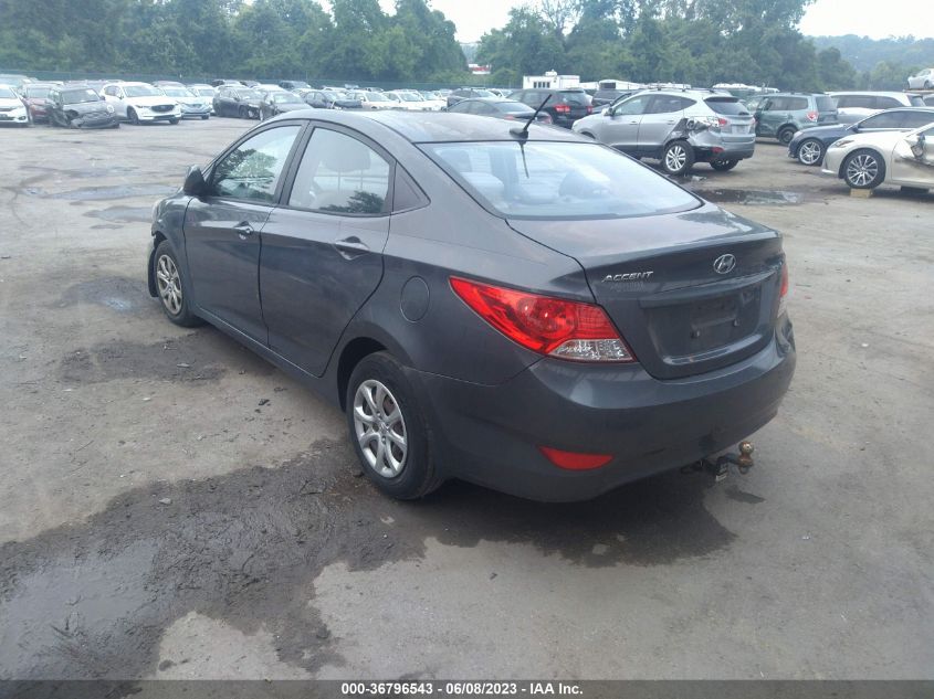 2013 HYUNDAI ACCENT GLS - KMHCT4AEXDU283006