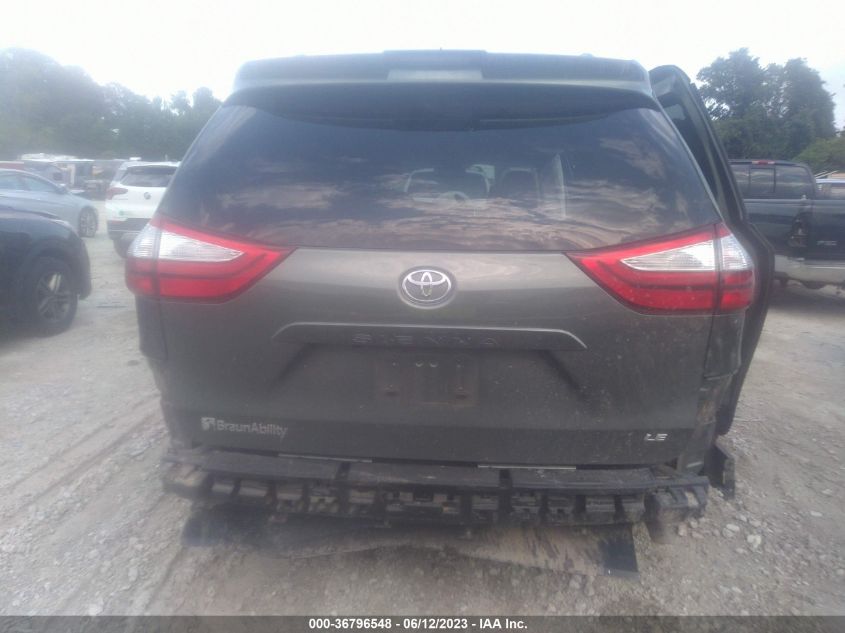 2019 TOYOTA SIENNA LE - 5TDKZ3DC4KS987187