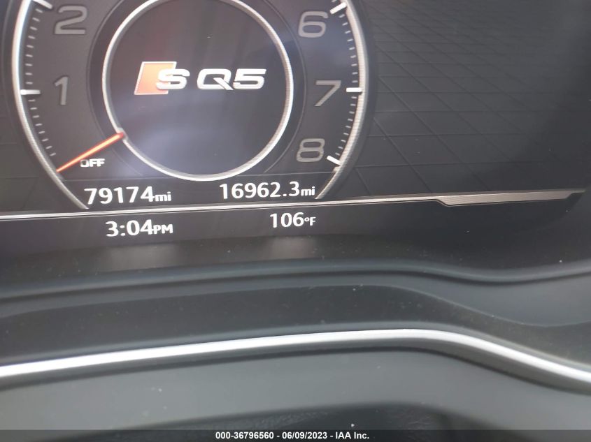 2018 AUDI SQ5 PREMIUM PLUS - WA1A4AFY2J2116845