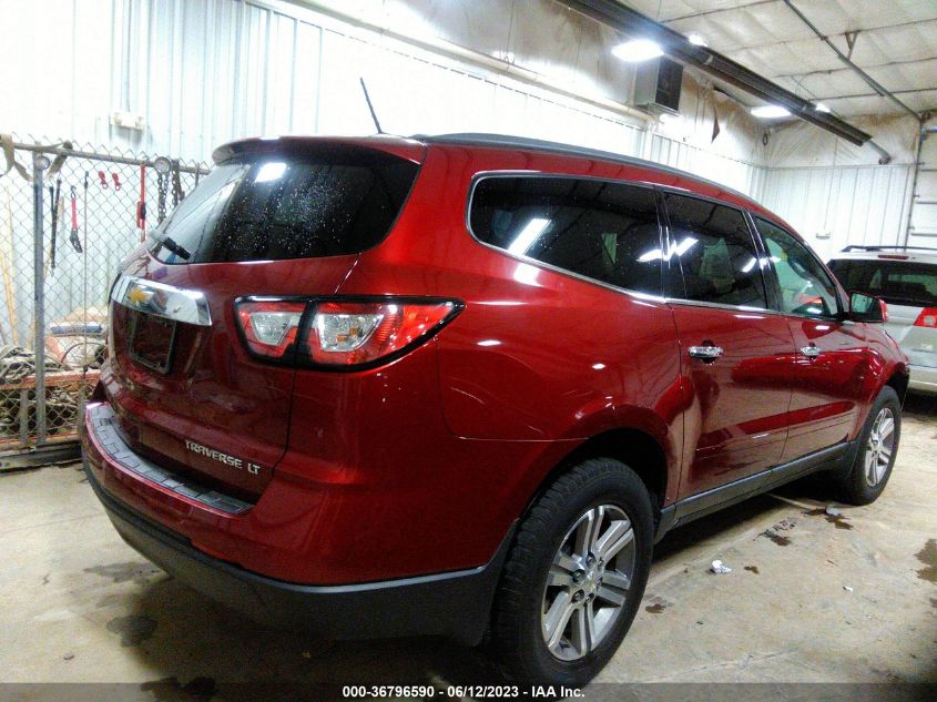 2015 CHEVROLET TRAVERSE LT - 1GNKVGKD7FJ274230